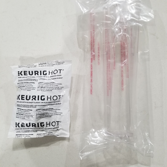 Keurig 2.0 Water Filter Starter Kit w/one charcoal